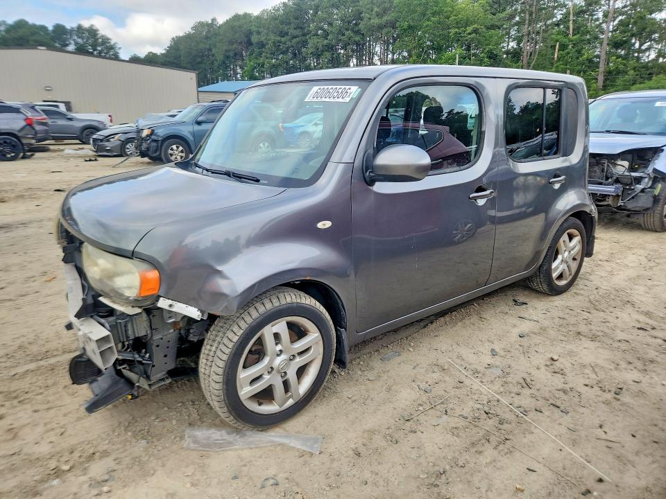 2012 Nissan Cube VIN JN8AZ2KRXCT254064 COPART salvage auction — FRONT END, Md - Cert Of Salvage > 75% Damage, sold $250 on 2026-07-14 (photo 1)