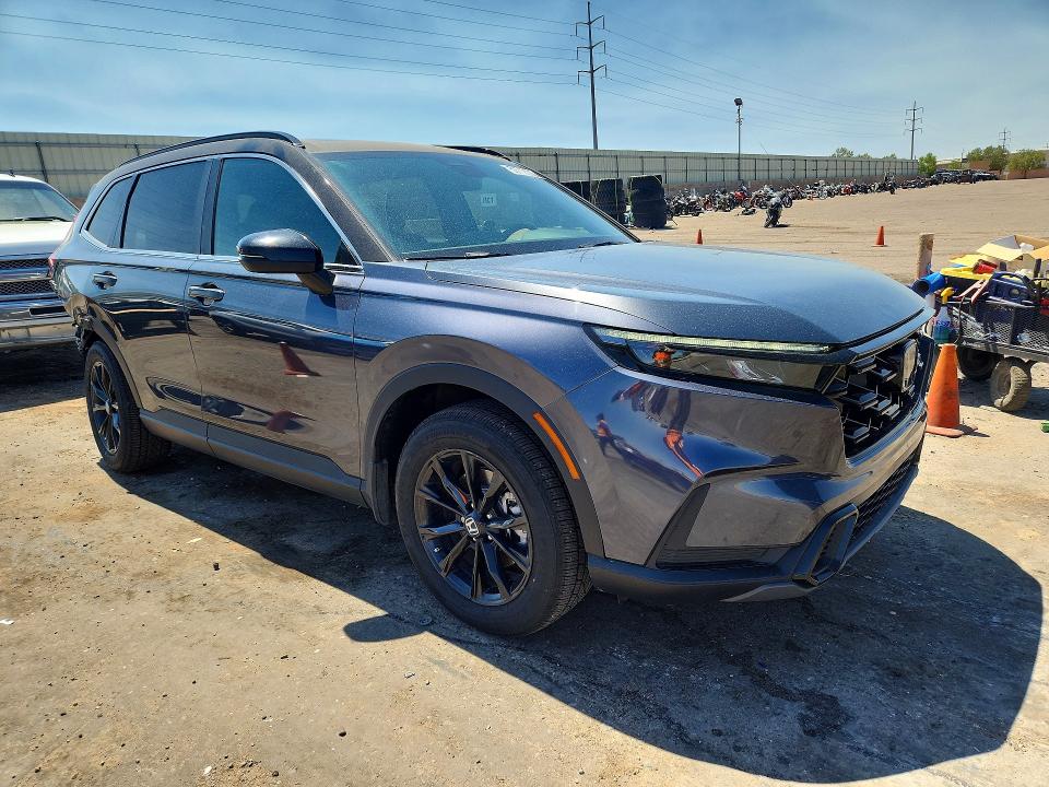 2024 Honda Cr-v VIN 2HKRS6H52RH805146 COPART salvage auction — REAR END, Nm - Cert Of Title-Salvage, sold $14,400 on 2026-07-09 (photo 4)