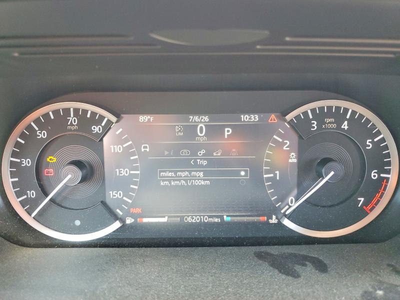2020 Land rover Discovery VIN SALCJ2FX9LH836009 COPART salvage auction — MECHANICAL, Ca - Dis/Dlr/Exp Only Clean Title, sold $4,350 on 2026-07-10 (photo 9)