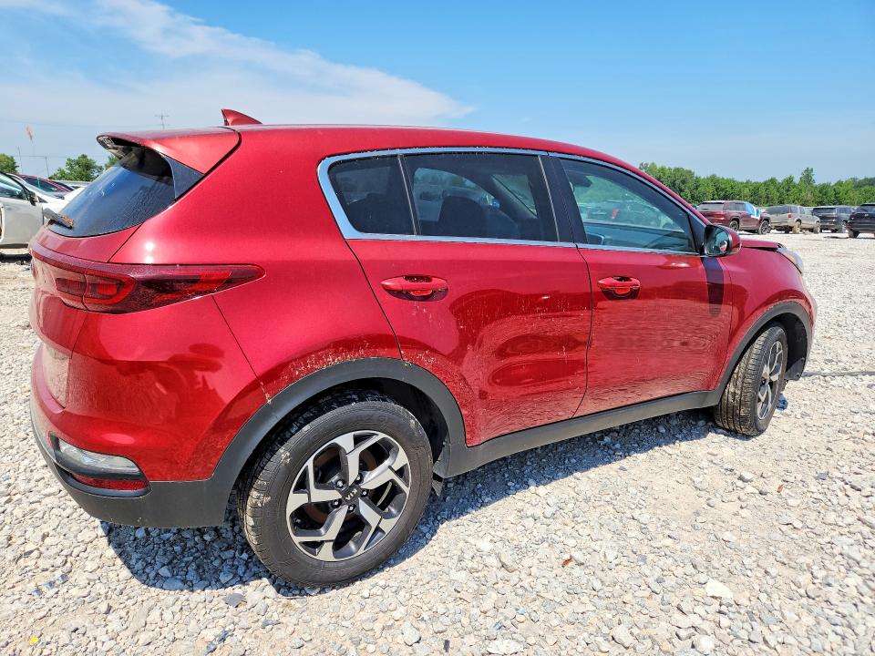 2021 Kia Sportage VIN KNDPM3AC4M7930395 COPART salvage auction — FRONT END, Mi - Certificate Of Title, sold $1,500 on 2026-07-30 (photo 3)