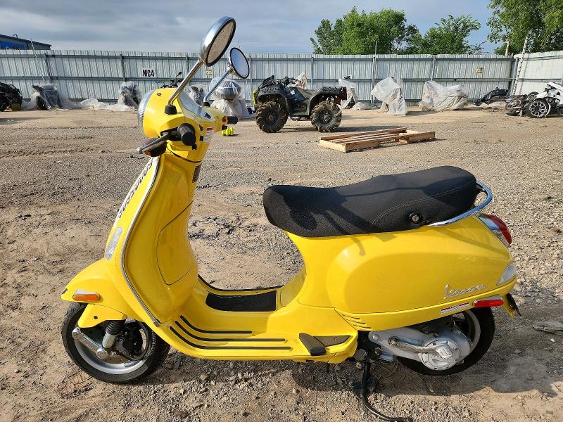 2008 Vespa Lx VIN ZAPC386B885007903 COPART salvage auction — SIDE, IL - SALVAGE CERTIFICATE, sold $50 on 2026-07-30 (photo 3)