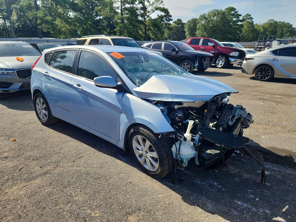 2014 Hyundai Accent VIN KMHCU5AE2EU151443 COPART salvage auction — FRONT END, AL - CERTIFICATE OF TITLE, sold $250 on 2026-07-27 (photo 4)