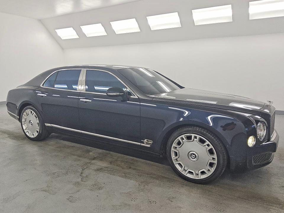 2012 Bentley Mulsanne VIN SCBBB7ZH0CC016211 COPART salvage auction — SIDE, CA - CERTIFICATE OF TITLE (P), sold $38,000 on 2026-07-29 (photo 4)