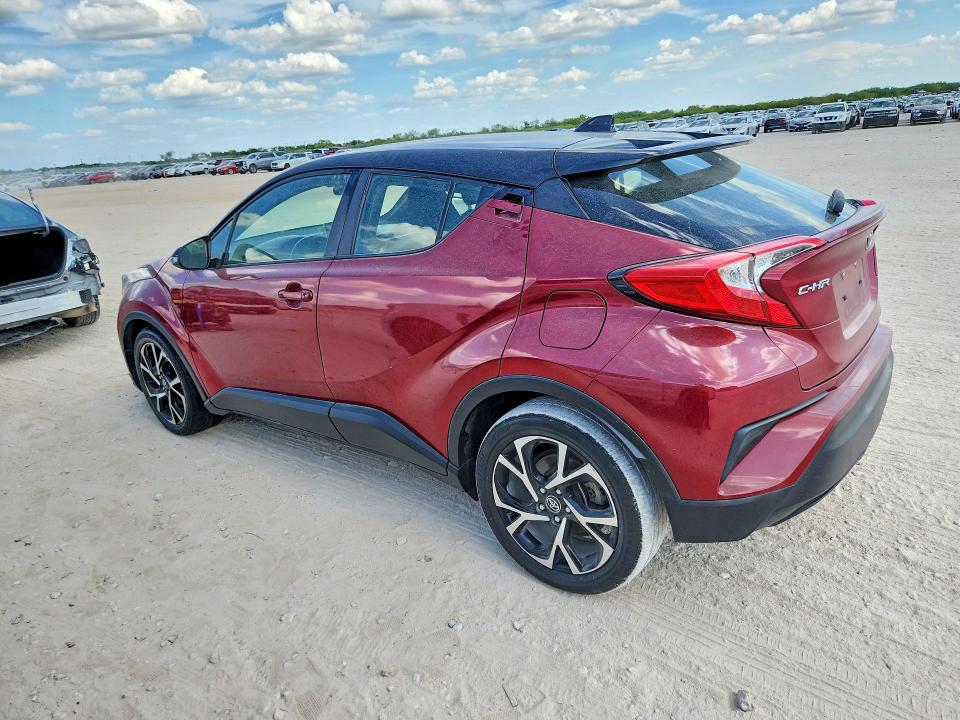 2019 Toyota C-hr VIN JTNKHMBX3K1016043 COPART salvage auction — MINOR DENT/SCRATCHES, Tx - Certificate Of Title, sold $3,200 on 2026-07-30 (photo 2)