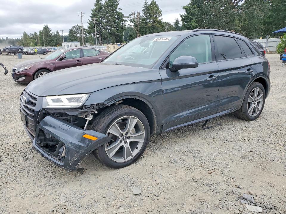 2019 Audi Q5 VIN WA1CNAFY8K2127825 COPART salvage auction — FRONT END, Wa - Bill Of Sale, sold $11,100 on 2026-07-14 (photo 1)