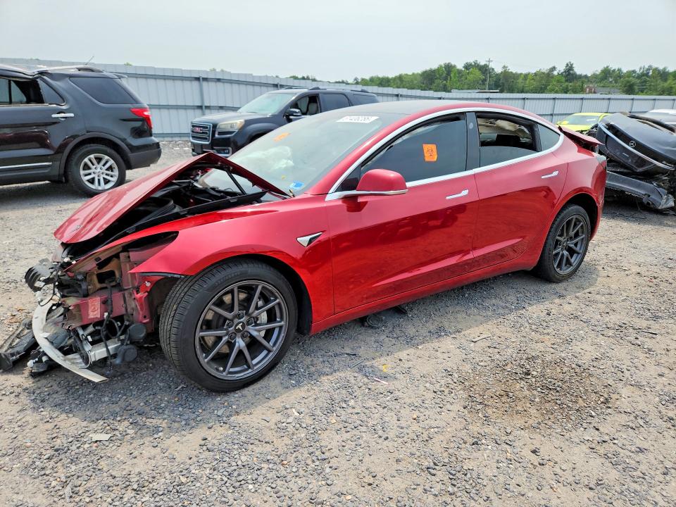 2019 Tesla Model 3 VIN 5YJ3E1EA6KF411610 COPART salvage auction — FRONT END, Va - Cert Of Title - Salvage, sold $775 on 2026-09-09 (photo 1)
