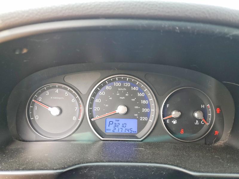 2012 Hyundai Santa fe VIN 5XYZG4AG3CG149443 COPART salvage auction — FRONT END, ON - PERMIT NO BRAND - UNFIT, sold $625 on 2026-07-28 (photo 9)