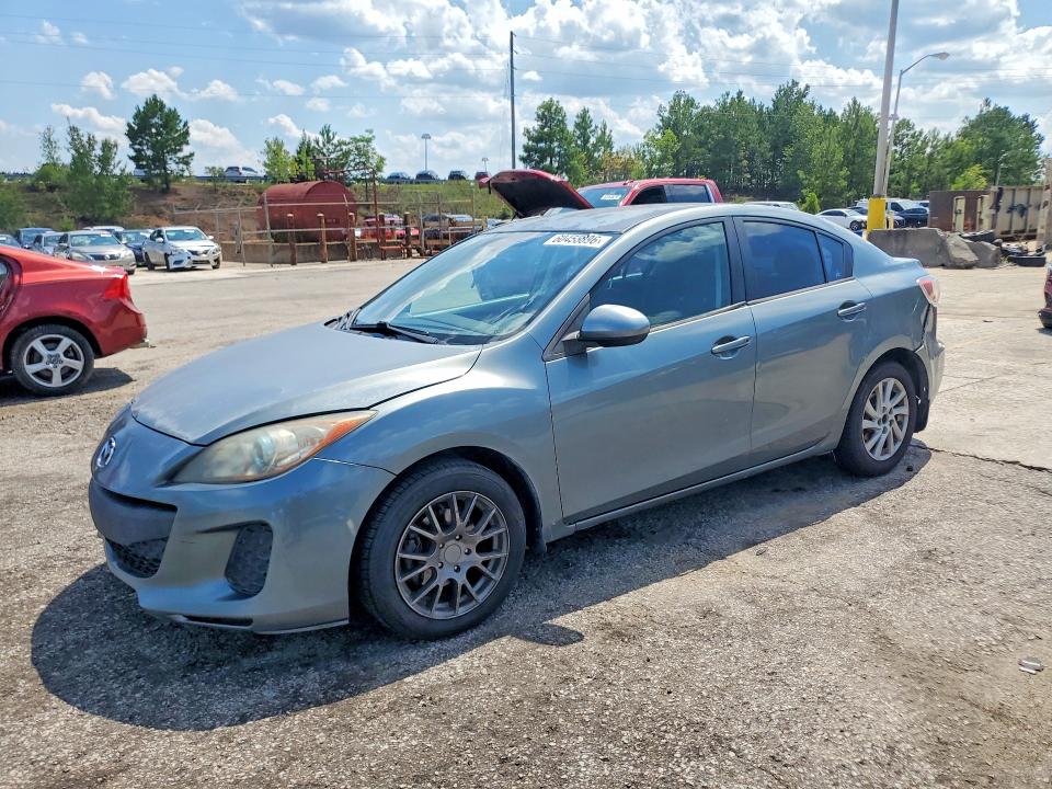2012 Mazda 3 VIN JM1BL1V73C1666022 COPART salvage auction — REAR END, Ga - Certificate Of Title, sold $300 on 2026-07-17 (photo 1)