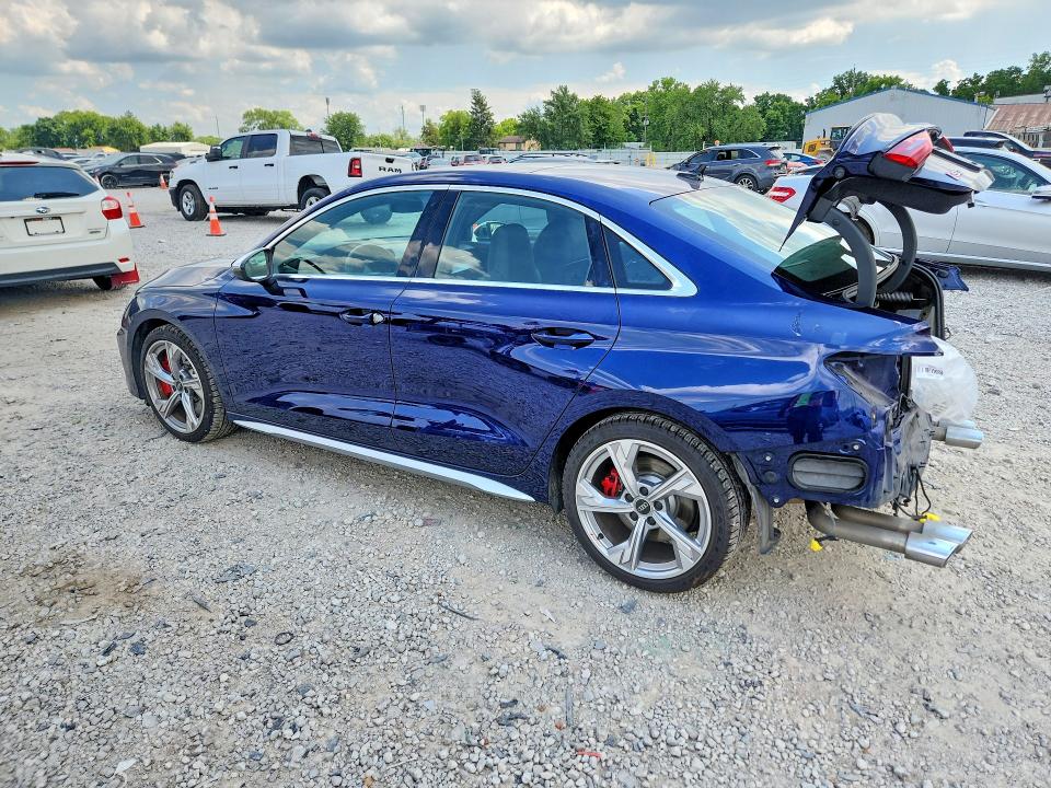 2023 Audi S3 VIN WAUH3DGY6PA053641 COPART salvage auction — REAR END, Oh - Certificate Of Title, sold $1,100 on 2026-07-31 (photo 2)