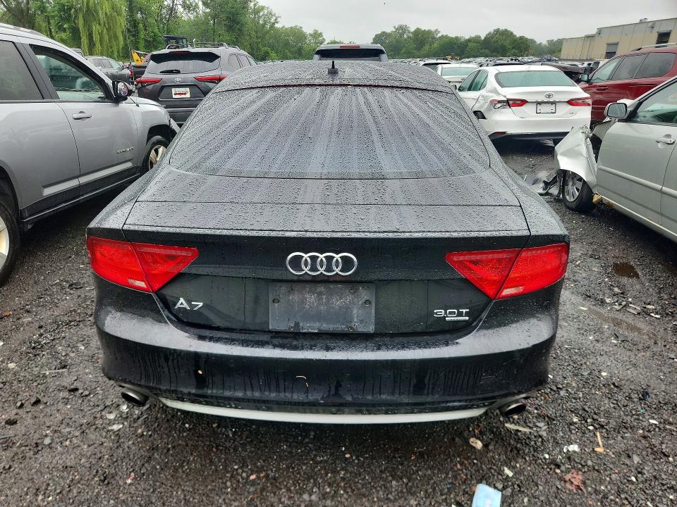 2012 Audi A7 VIN WAUSGAFC0CN008969 COPART salvage auction — SIDE, CT - CERT OF TITLE-SALVAGE, sold $1,350 on 2026-07-10 (photo 6)
