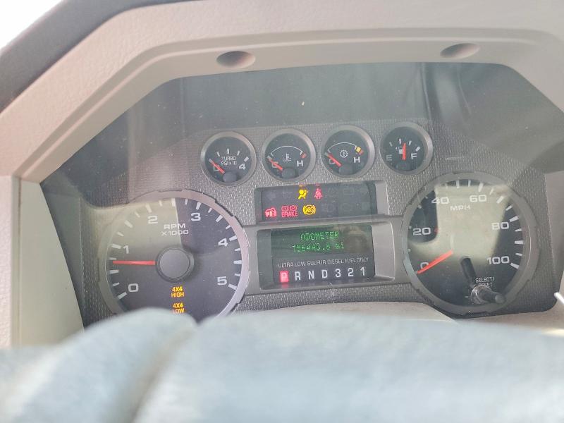 2008 Ford F-550 super duty VIN 1FDAF57R78ED23119 COPART salvage auction — MINOR DENT/SCRATCHES, Fl - Certificate Of Title, sold $8,600 on 2026-08-18 (photo 9)