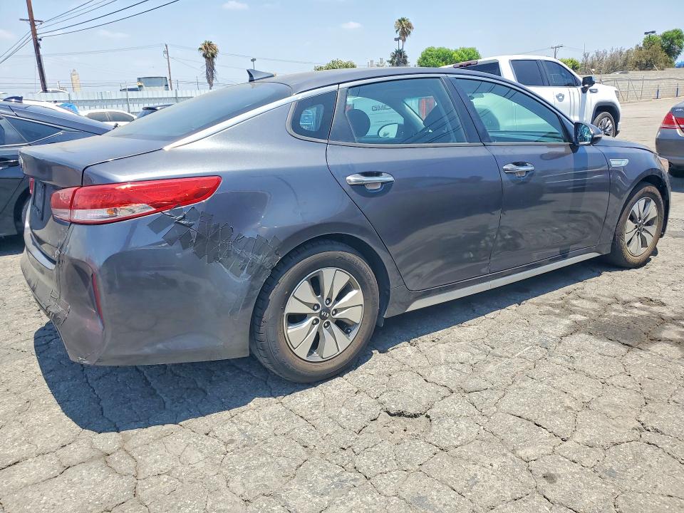 2017 Kia Optima VIN KNAGT4LE9H5011952 COPART salvage auction — FRONT END, Ca - Cert Of Title-Salvaged, sold $825 on 2026-07-30 (photo 3)