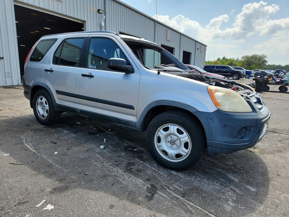2006 Honda Cr-v VIN JHLRD68546C003220 COPART salvage auction — FRONT END, Fl - Cert Of Title Slvg Rebuildable, sold $15 on 2026-07-29 (photo 4)