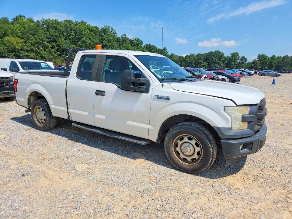 2015 Ford F-150 VIN 1FTEX1CF6FKD50608 COPART salvage auction — NORMAL WEAR, AL - CERTIFICATE OF TITLE, sold $1,000 on 2026-07-09 (photo 4)