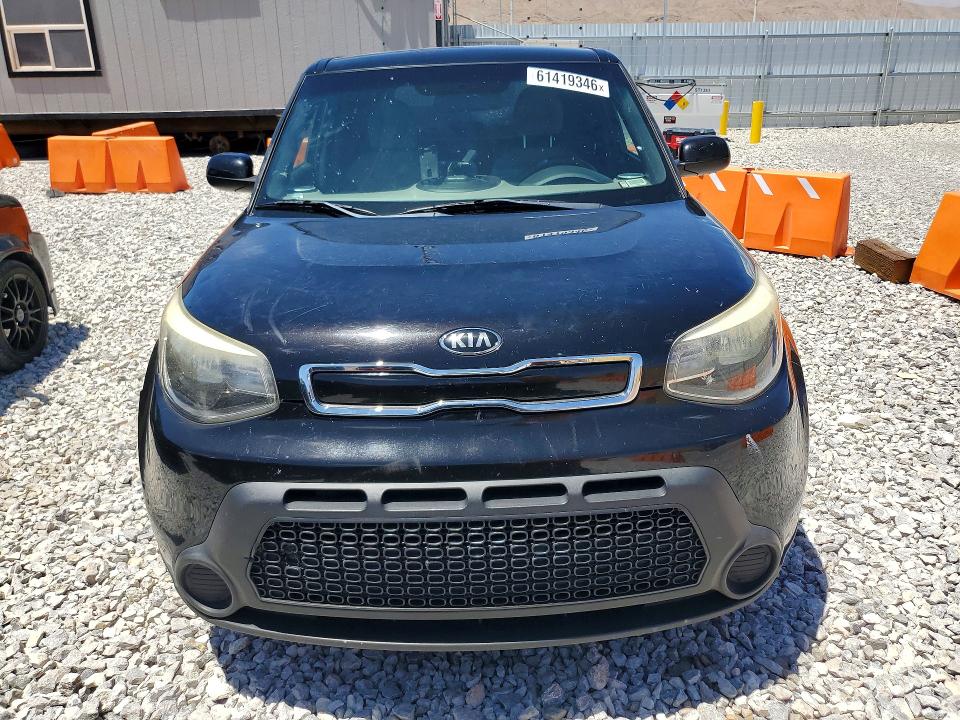 2015 Kia Soul VIN KNDJP3A50F7117749 COPART salvage auction — VANDALISM, NV - SALVAGE TITLE, sold $125 on 2026-07-27 (photo 5)