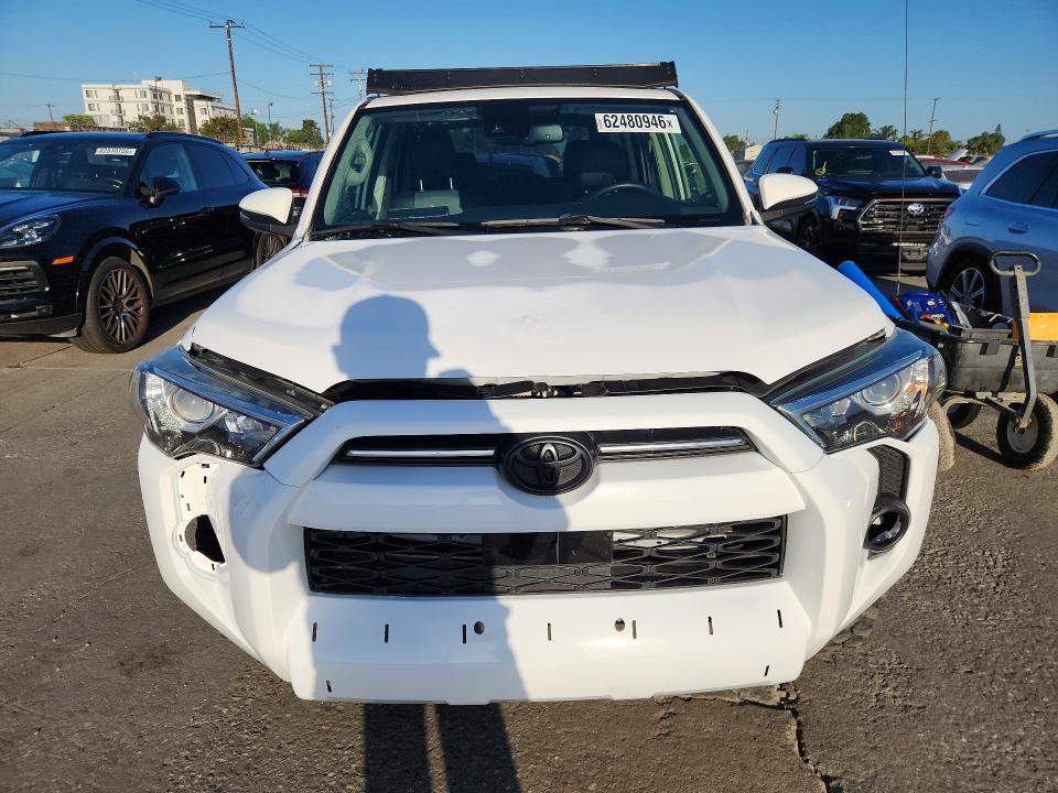 2020 Toyota 4runner VIN JTEBU5JR4L5781633 COPART salvage auction — FRONT END, Ca - Salvage Certificate (P), sold $12,000 on 2026-07-27 (photo 5)