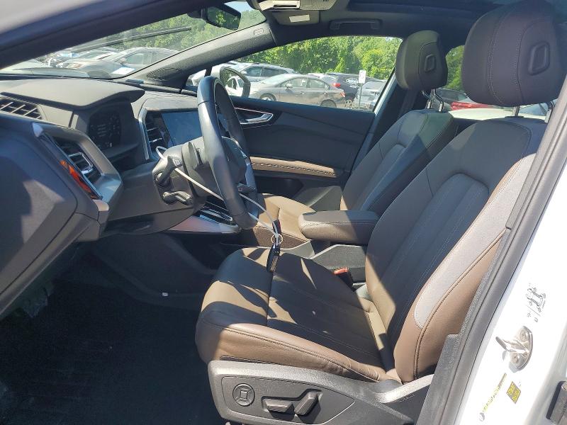 2023 Audi Q4 e-tron VIN WA1M2BFZXPP071070 COPART salvage auction — FRONT END, Ma - Cert Of Title-Salvage, sold $16,800 on 2026-09-10 (photo 7)