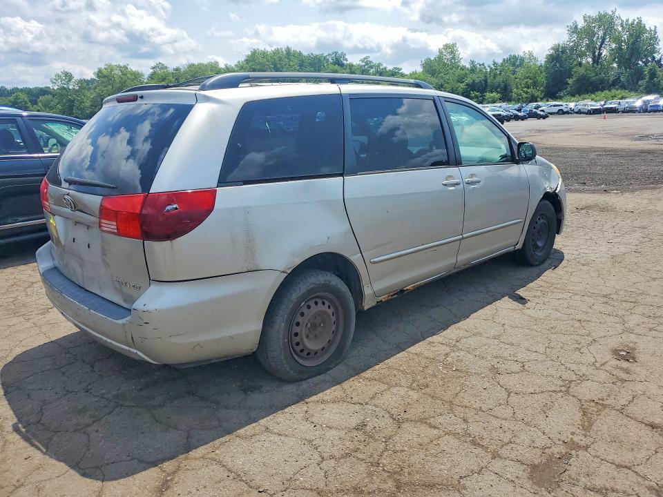 2004 Toyota Sienna VIN 5TDZA23C94S068550 COPART salvage auction — MINOR DENT/SCRATCHES, NY - CERTIFICATE OF TITLE, sold $500 on 2026-07-31 (photo 3)