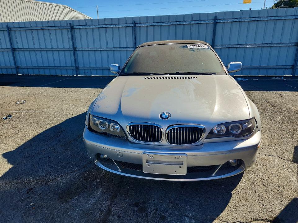 2005 BMW VIN WBABW334X5PL38055 COPART salvage auction — VANDALISM, Ca - Salvage Certificate, sold $150 on 2026-08-14 (photo 5)