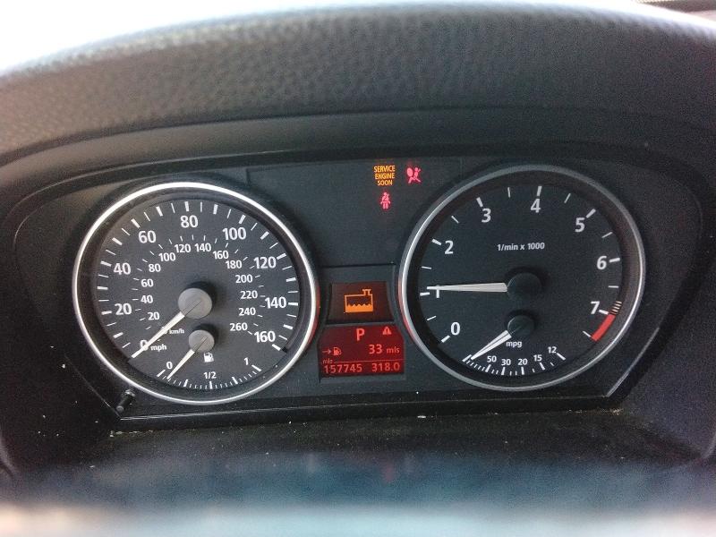 2007 BMW 3 series VIN WBAVC53567FZ70182 COPART salvage auction — FRONT END, CA - SALVAGE CERTIFICATE, sold $350 on 2026-07-17 (photo 9)