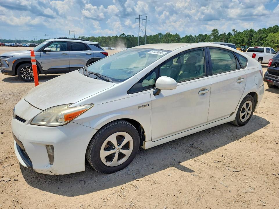 2014 Toyota Prius VIN JTDKN3DU3E0375672 COPART salvage auction — REAR END, Salvage Title, sold $3,050 on 2026-07-17 (photo 1)