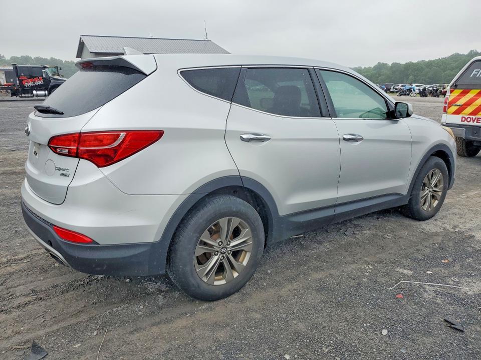 2014 Hyundai Santa fe VIN 5XYZTDLB3EG150897 COPART salvage auction — MECHANICAL, Pa - Cert Of Title, sold $2,300 on 2026-07-09 (photo 3)