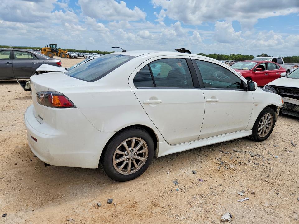 2014 Mitsubishi Lancer VIN JA32U2FU4EU004196 COPART salvage auction — FRONT END, Tx - Certificate Of Title, sold $5 on 2026-07-17 (photo 3)