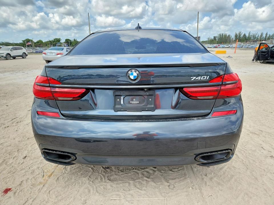 2019 BMW 7er VIN WBA7E2C56KB217432 COPART salvage auction — WATER/FLOOD, Fl - Cert Of Title-Slvg Rebld Flood, sold $6,200 on 2026-08-04 (photo 6)