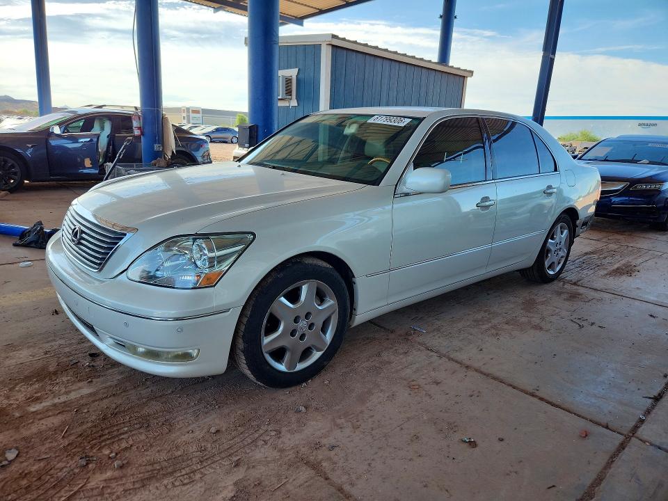 2004 Lexus Ls 430 VIN JTHBN36F140134589 COPART salvage auction — REAR END, AZ - CERT OF TITLE - SALVAGE, sold $600 on 2026-09-08 (photo 1)