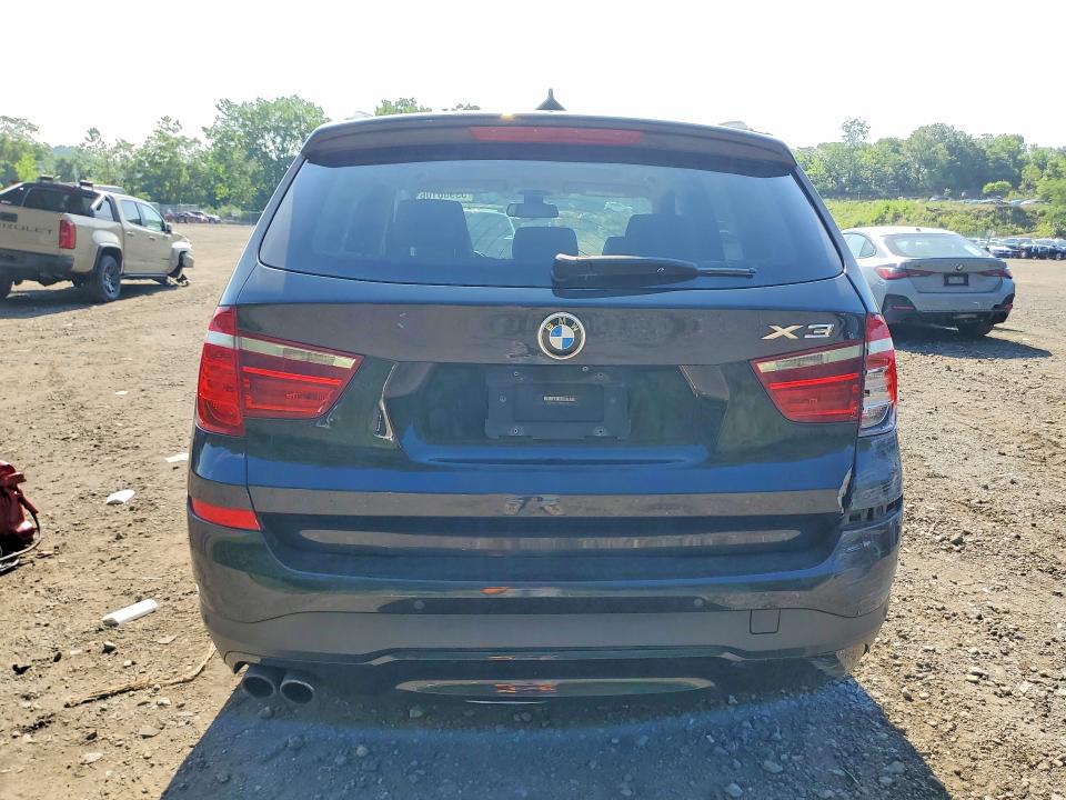 2017 BMW X3 VIN 5UXWX7C58H0U42850 COPART salvage auction — FRONT END, Ny - Mv-907A Salvage Certificate, sold $1,600 on 2026-07-16 (photo 6)