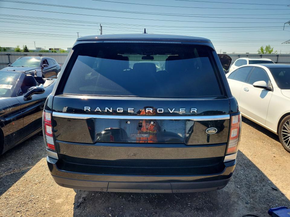 2016 Land rover RANGE ROVER VIN SALGR2KF9GA265806 COPART salvage auction — MECHANICAL, Il - Certificate Of Title, sold $1,250 on 2026-07-19 (photo 6)