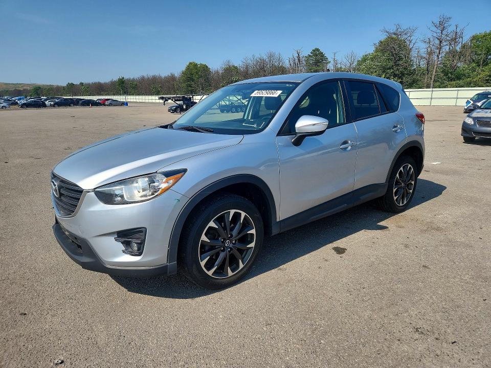 2016 Mazda Cx-5 VIN JM3KE4DY1G0713671 COPART salvage auction — REAR END, NY - MV-907A SALVAGE CERTIFICATE, sold $3,900 on 2026-07-20 (photo 1)