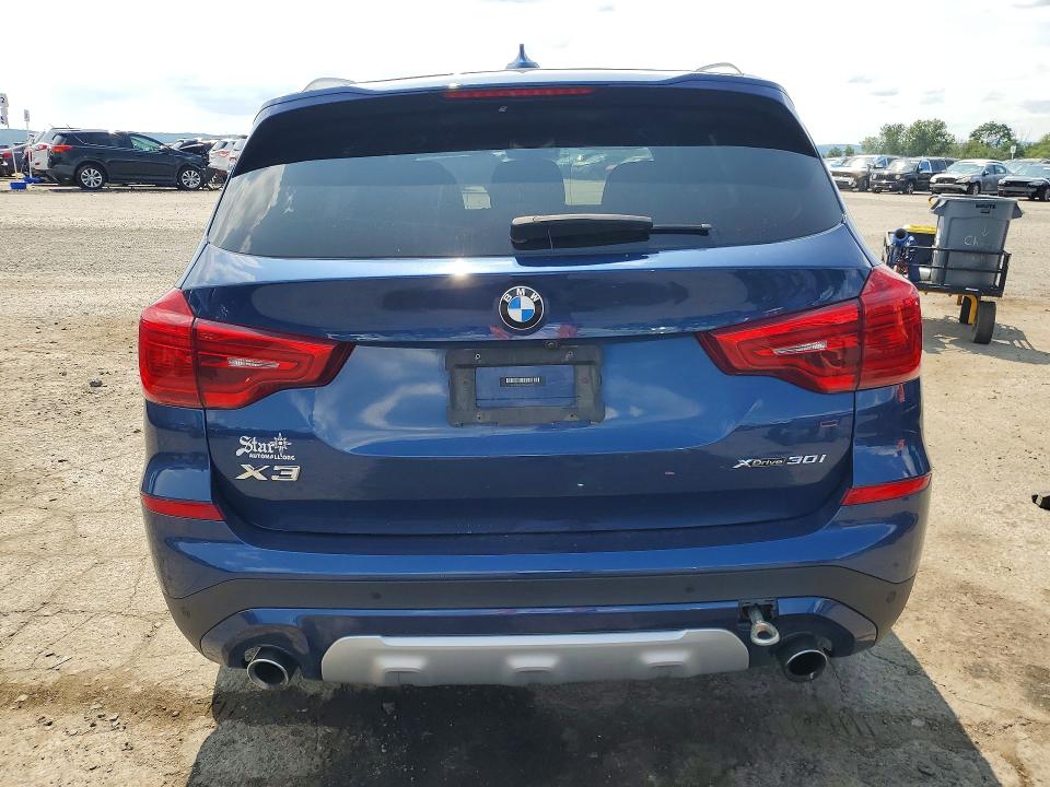 2019 BMW X3 VIN 5UXTR9C52KLD90813 COPART salvage auction — FRONT END, PA - CERT OF TITLE, sold $9,000 on 2026-08-02 (photo 6)