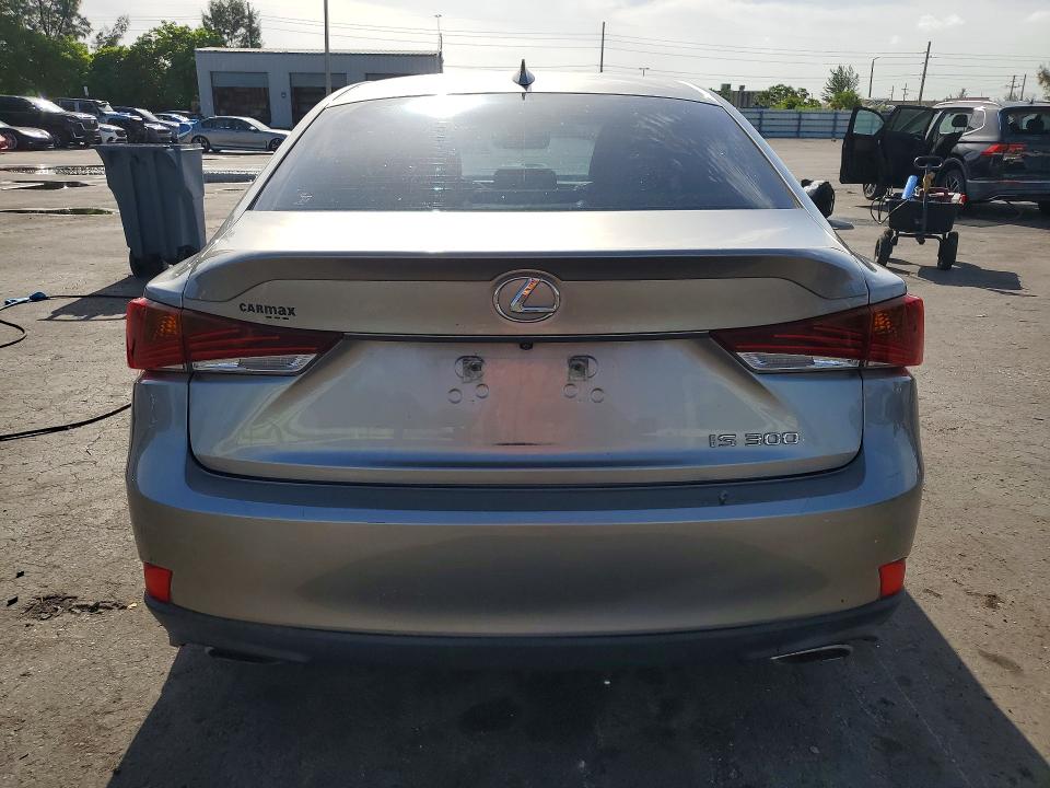 2018 Lexus Is VIN JTHBA1D21J5075669 COPART salvage auction — FRONT END, Fl - Certificate Of Title (P), sold $7,700 on 2026-07-28 (photo 6)