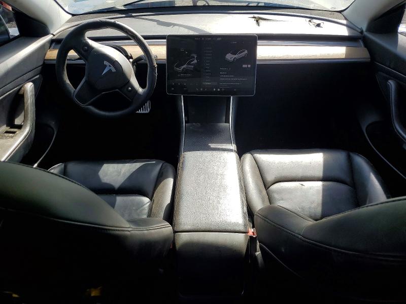 2020 Tesla Model 3 VIN 5YJ3E1EA5LF743863 COPART salvage auction — FRONT END, Ca - Dis/Dlr/Exp Only Clean Title (P), sold $2,400 on 2026-07-27 (photo 8)