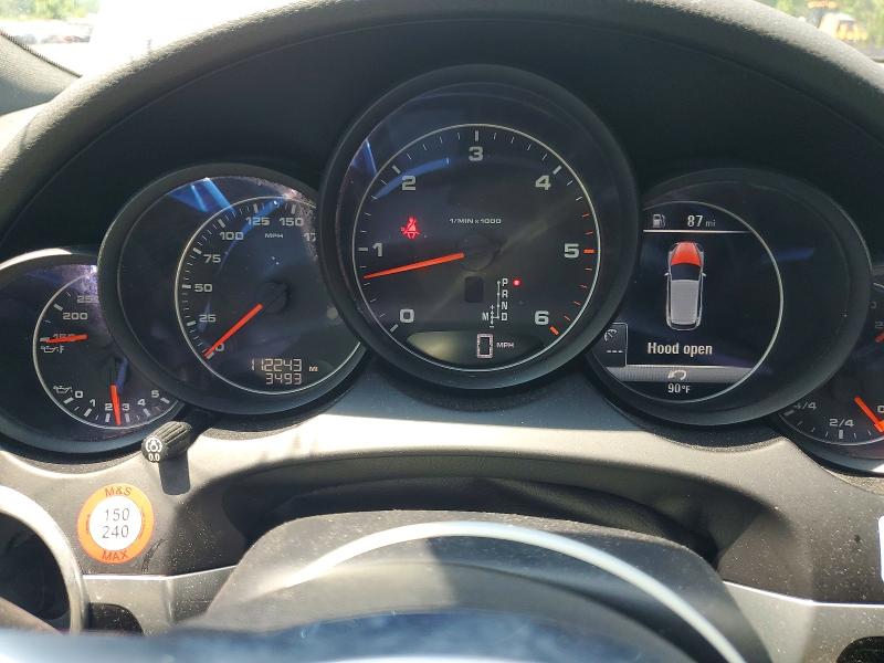 2016 Porsche Cayenne VIN WP1AF2A29GKA42307 COPART salvage auction — HAIL, Oh - Cert Of Title-Salvage, sold $6,700 on 2026-07-30 (photo 9)