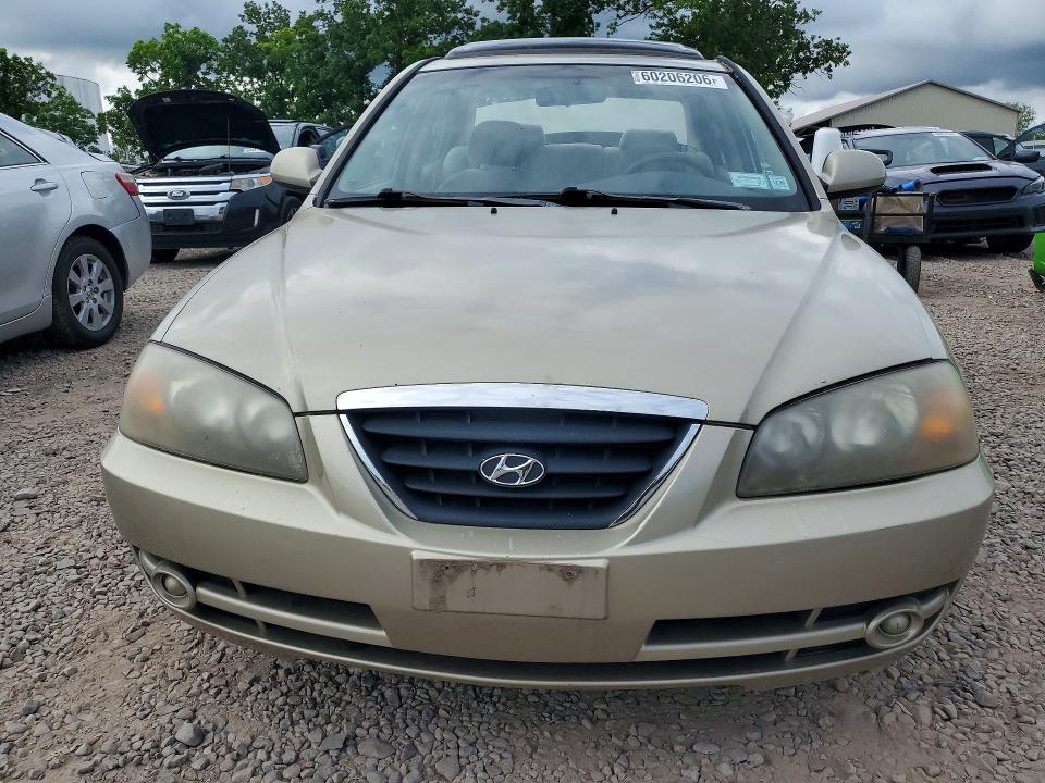2005 Hyundai Elantra VIN KMHDN46D15U084149 COPART salvage auction — REAR END, NY - MV-907A SALVAGE CERTIFICATE, sold $400 on 2026-07-22 (photo 5)