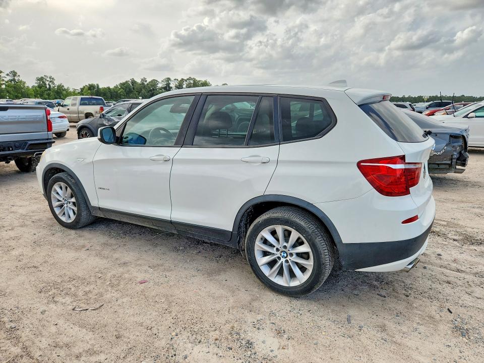 2014 BMW X3 VIN 5UXWX9C50E0D42123 COPART salvage auction — NORMAL WEAR, Salvage Title, sold $1,350 on 2026-07-31 (photo 2)