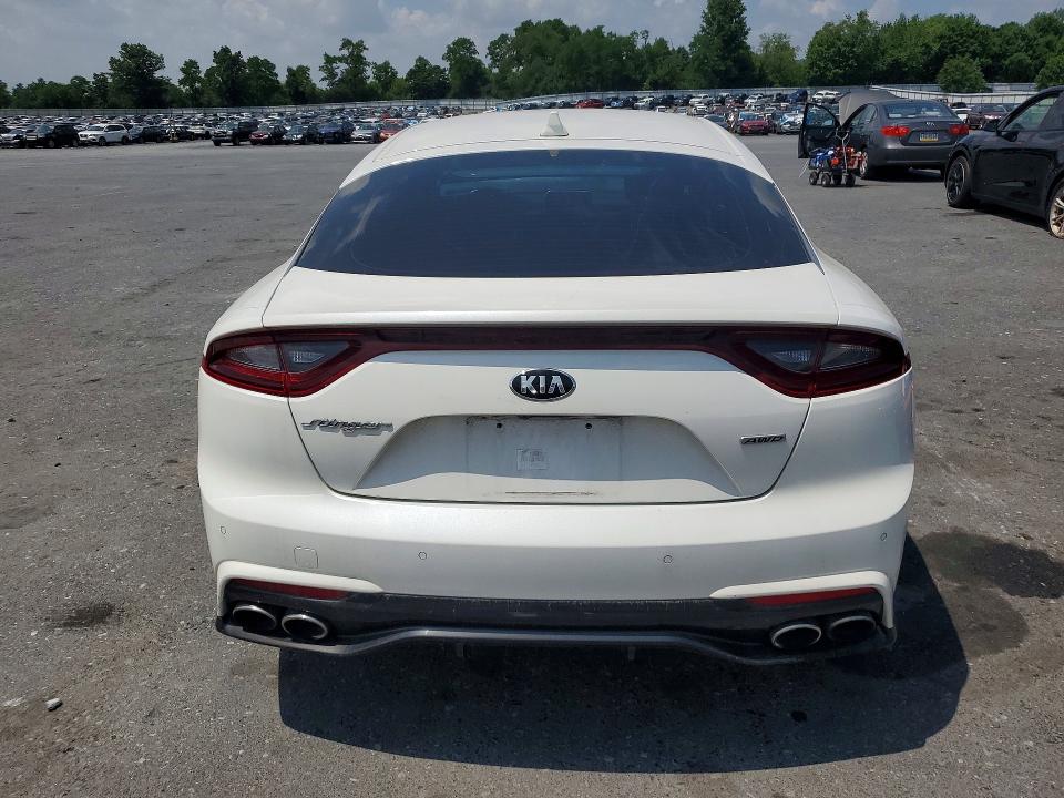 2018 Kia Stinger VIN KNAE15LA3J6035910 COPART salvage auction — MINOR DENT/SCRATCHES, Pa - Cert Of Title (P), sold $3,550 on 2026-07-07 (photo 6)