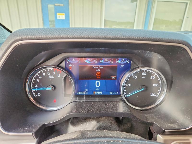 2022 Ford F-150 VIN 1FTEW1C54MKE38631 COPART salvage auction — DAMAGE HISTORY, TX - CERTIFICATE OF TITLE, sold $9,900 on 2026-07-29 (photo 9)