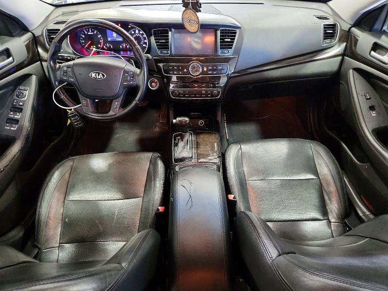 2014 Kia Cadenza VIN KNALN4D73E5153556 COPART salvage auction — MECHANICAL, VA - CERTIFICATE OF TITLE, sold $375 on 2026-07-24 (photo 8)