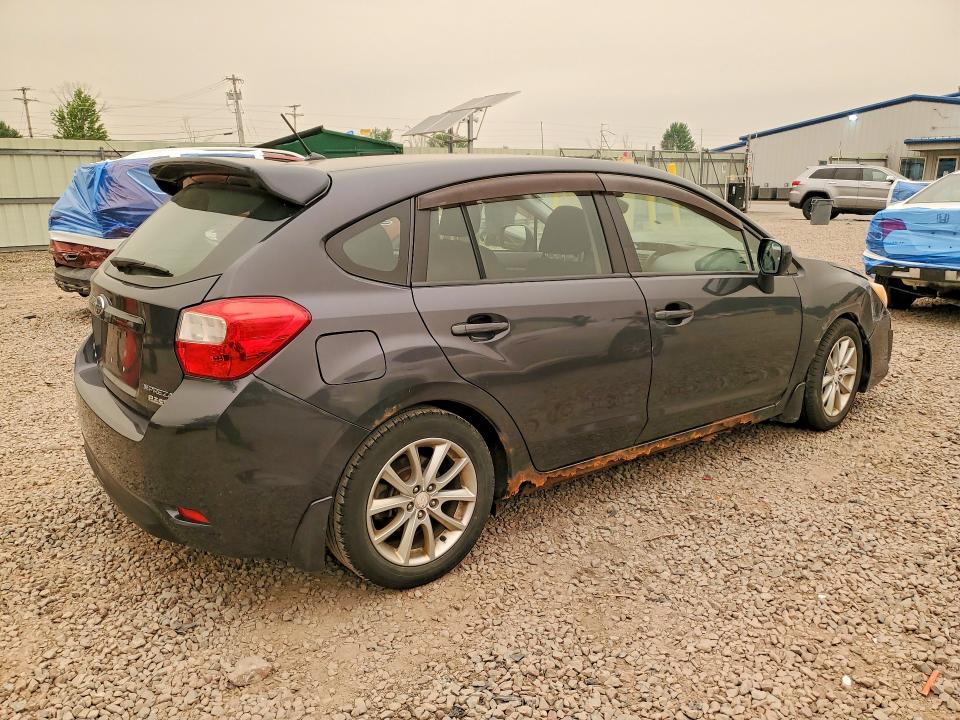 2012 Subaru Impreza VIN JF1GPAC69CH226775 COPART salvage auction — ENGINE BURN, Ny - Mv-907A Salvage Certificate, sold $400 on 2026-07-27 (photo 3)