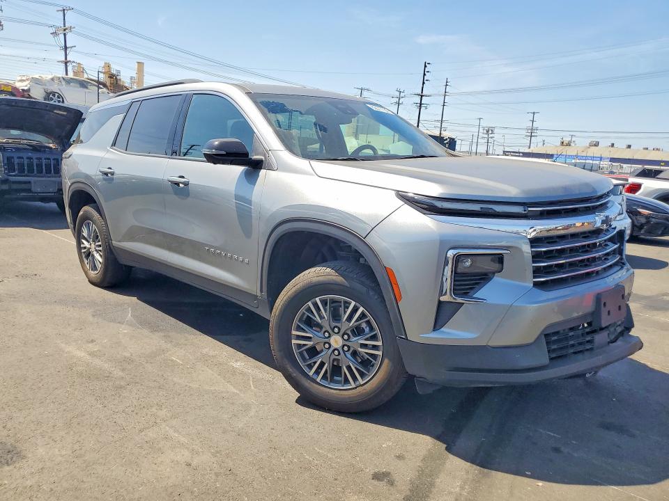 2025 Chevrolet Traverse VIN 1GNERGRS9SJ251063 COPART salvage auction — FRONT END, CA - SALVAGE CERTIFICATE, sold $1,150 on 2026-09-04 (photo 4)