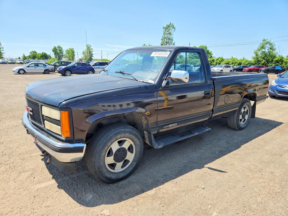 1991 Gmc SIERRA VIN 2GTDK14H0M1505970 COPART salvage auction — FRONT END, Qc - Gravement Accidente, sold $350 on 2026-08-25 (photo 1)