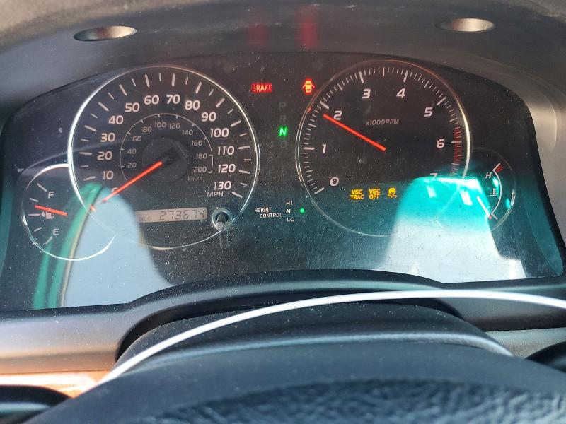 2005 Lexus Gx 470 VIN JTJBT20X250088837 COPART salvage auction — MECHANICAL, NJ - CERTIFICATE OF TITLE, sold $2,400 on 2026-07-20 (photo 9)
