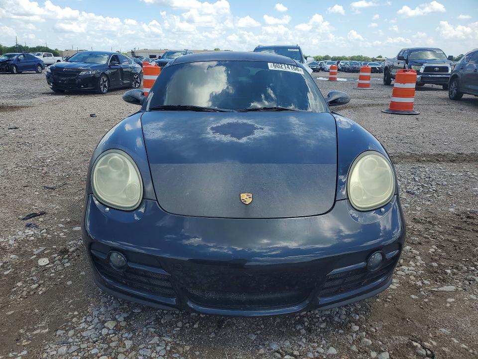 2007 Porsche Cayman VIN WP0AA29817U762276 COPART salvage auction — REAR END, TX - SALVAGE VEHICLE TITLE (P), sold $4,500 on 2026-07-13 (photo 5)