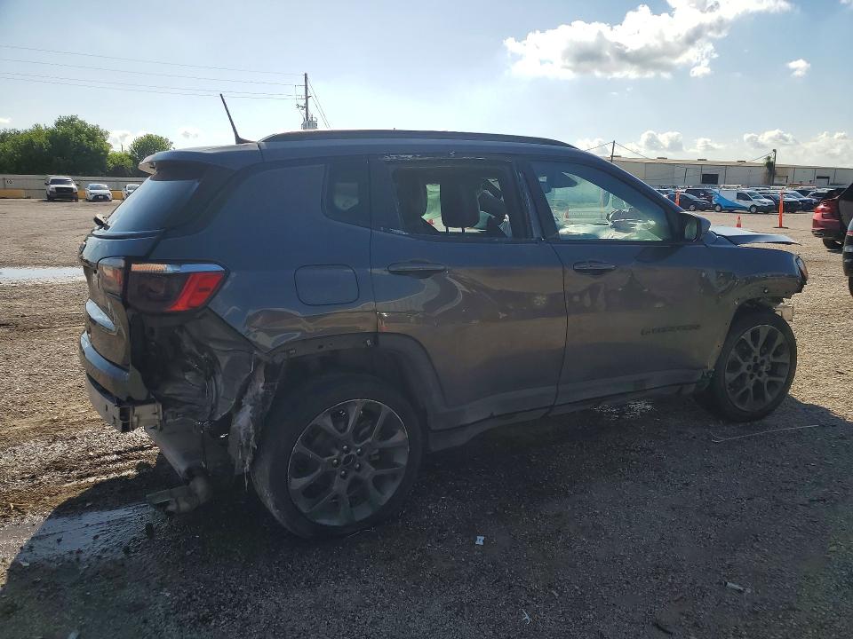 2021 Jeep Compass VIN 3C4NJCEB7MT550030 COPART salvage auction — ALL OVER, Tx - Certificate Of Title, sold $100 on 2026-09-03 (photo 3)