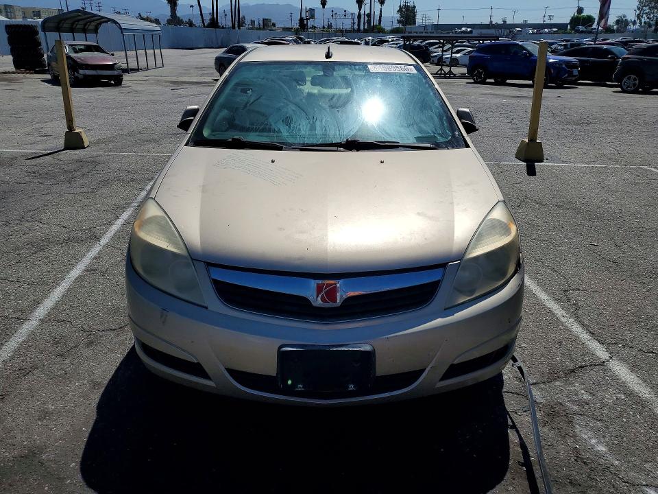 2008 Saturn Aura VIN 1G8ZV57768F230265 COPART salvage auction — FRONT END, Ca - Salvage Certificate, sold $250 on 2026-07-31 (photo 5)