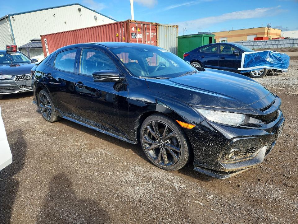 2019 Honda Civic VIN SHHFK7H97KU302758 COPART salvage auction — REAR END, ON - PERMIT SALVAGE, sold $4,200 on 2026-07-28 (photo 4)