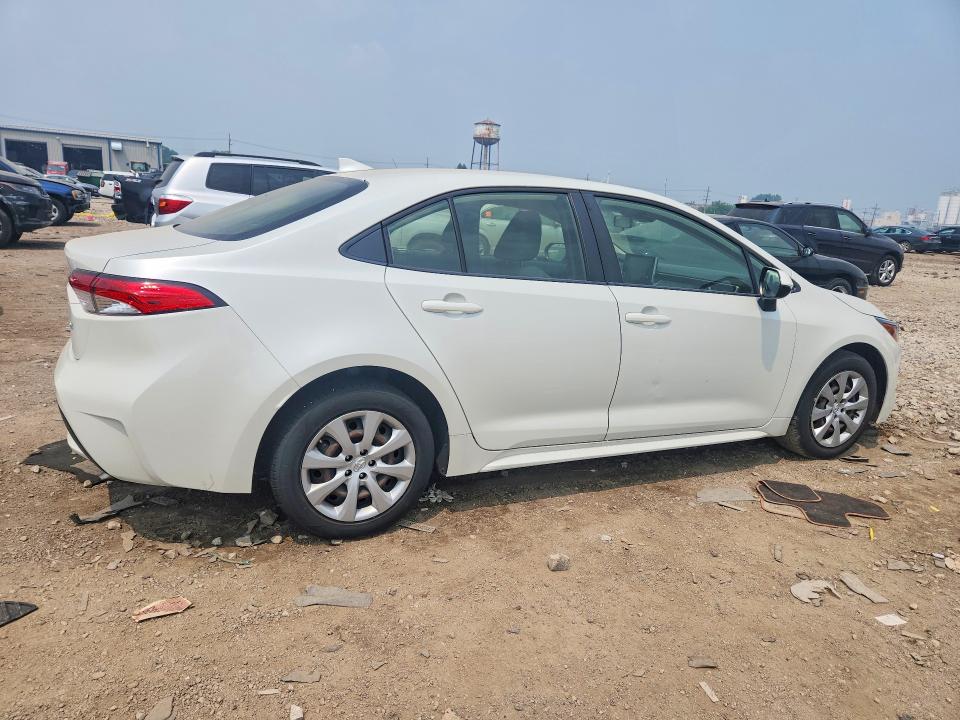 2021 Toyota Corolla VIN JTDEPMAE4MJ154603 COPART salvage auction — VANDALISM, Il - Salvage Certificate, sold $5,400 on 2026-07-22 (photo 3)